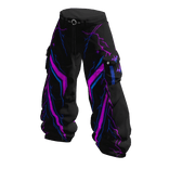 CYBERNIGHT CARGO PANTS - KYZM