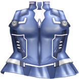 ♡ cyberpunk emissive lucy pink and blue dress