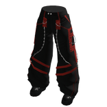 Cyberpunk Goth Baggy Cargo Pants w/ Platform Shoes