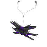 Cyberpunk Purple Wing Music Player