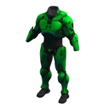 Cyborg Enforcement Mech - Green