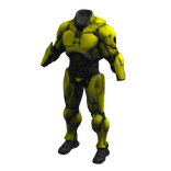 Cyborg Enforcement Mech - Yellow