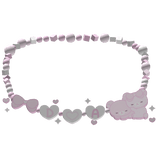 ︵ d & a necklace ♡︎ ˚ .