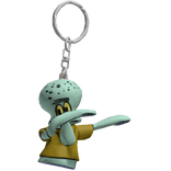 Dabbing Squidward Keychain 3.0