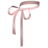 Dainty Coquette Ribbon Bow Necklace Pink