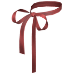 Dainty Coquette Ribbon Bow Necklace Red