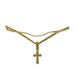 Dainty Gold Cross Chain | Jewelry Collection