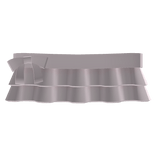 ꒰ · dainty pink mini ruffle skirt with bow