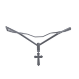 Dainty Silver Cross Chain | Jewelry Collection