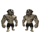 Dalmatian Dog Muscle Bodyguards 🔥