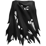 Damaged Black Cape