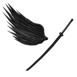 Dark Angel Katana Wings FF