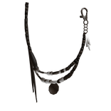 Dark Beads Wallet Chain