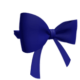 Dark Blue Arm Bow (Left)