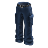 Dark Blue Baggy Pants