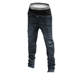Dark Blue Sagging Gangster Jeans