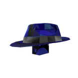 Dark Blue Sparkle Fedora