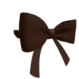 Dark Brown Arm Bow (Left)