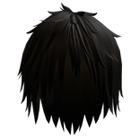 dark brown overgrown messy vkei hairstyle ⭑ 