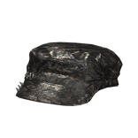 Dark Camo Gothic Newspaper Cap