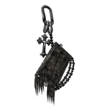 Dark Camo Grunge Waist Wallet Keychain