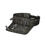 Dark Camo Spiked Chrome Visor