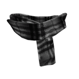 Dark Designer Tartan Scarf