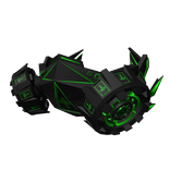 Dark Green Cyber Gas Mask A1