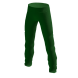 Dark Green Elegant Dress Pants