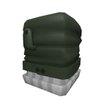 Dark Green Left Military Jacket Sleeve [R6 1.0]