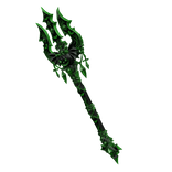 Dark Green Pumpkin Trident