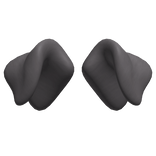 Dark Grey Floppy Puppy Ears