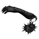 Dark Knight Gauntlet on the back