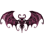 Dark Pink Wings of Temptress