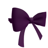 Dark Purple Arm Bow (Left)