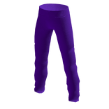 Dark Purple Elegant Dress Pants