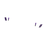 ⚜️• Dark Purple Rich Freestyle French Nails 