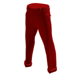 Dark Red Classic Pants