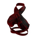 Dark Red Crop Top W/Wband