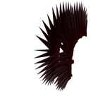 dark red double mohawk