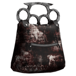 Dark Red Knuckle Purse