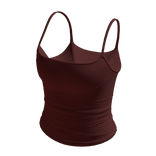 Dark Red Tank Top