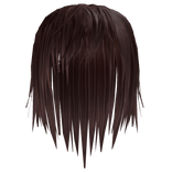 dark red vkei shiny hair ; highlights