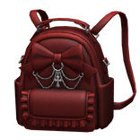 Dark Red Y2K Backpack 3.0