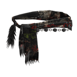 Dark Street Punk Emo Ornamental Waist Cloth Scarf