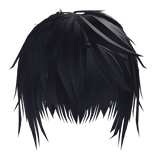 DarkBlue Emo Vkei Anime Hairstyle