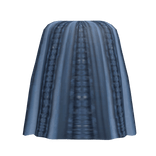 Darling Renaissance Dress 3D Skirt Dress in Blue