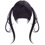 ♡ darling wistful gothic pigtails in purple