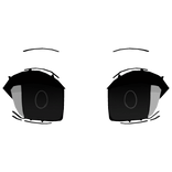 ♡ ⋮ Dazed Eyes In Black