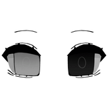 ♡ ⋮ Dazed Eyes In White And Black